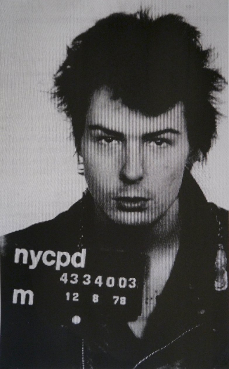 Sid Vicious I (sítotisk na papíře) od David Studwell