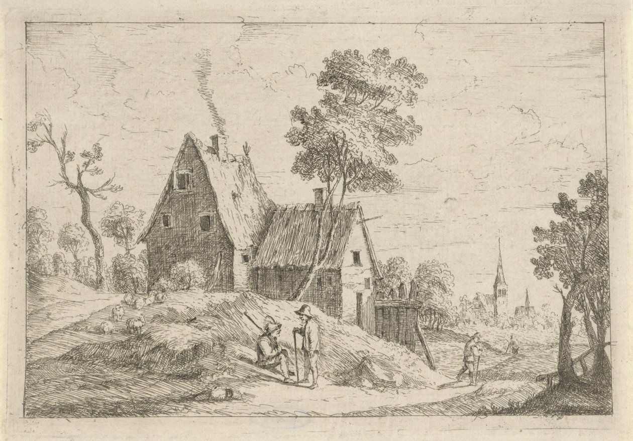 Krajina s domem od David Teniers (II)