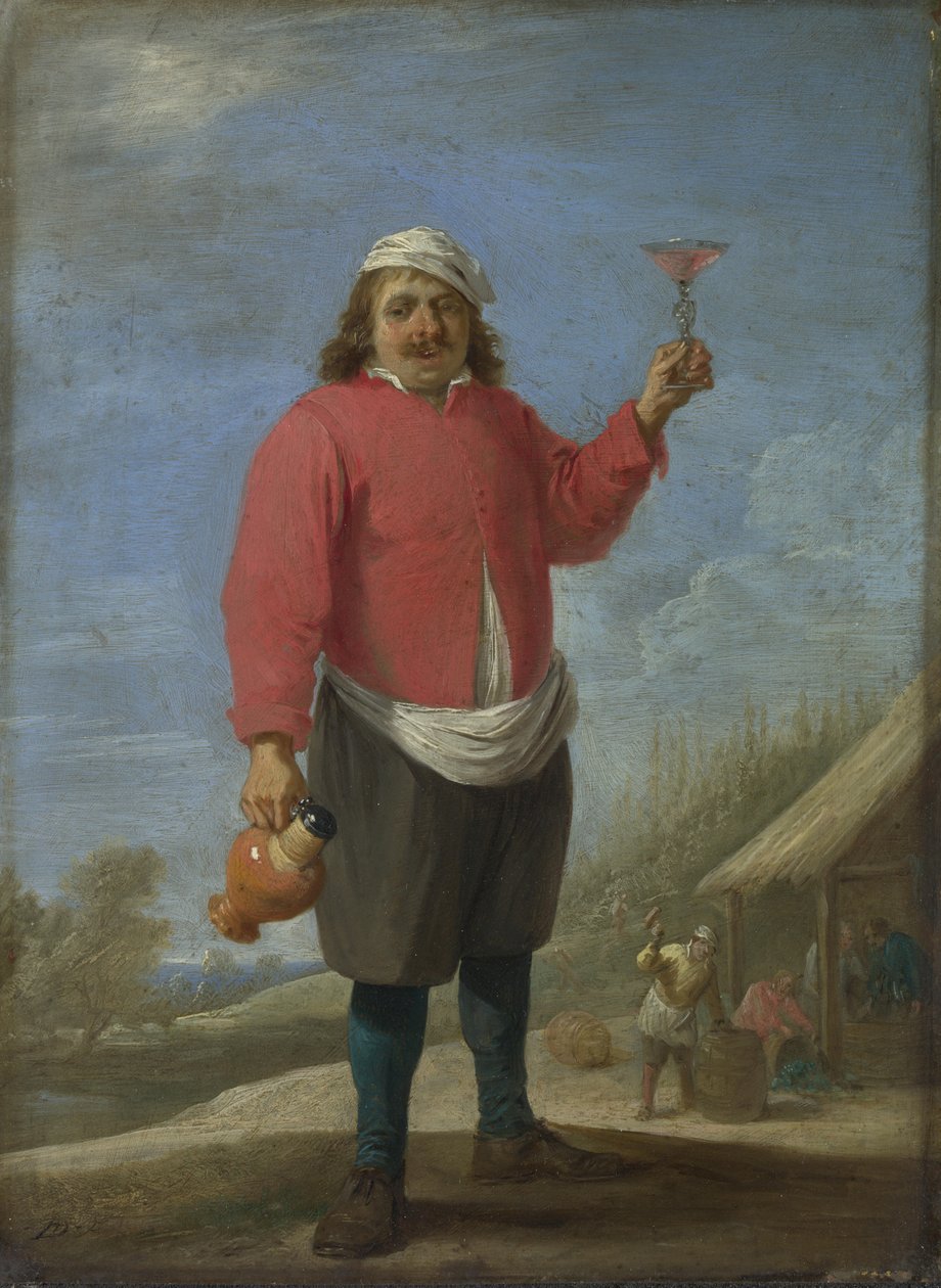 Podzim ze série Čtvero ročních období, c. 1644 od David Teniers the Younger