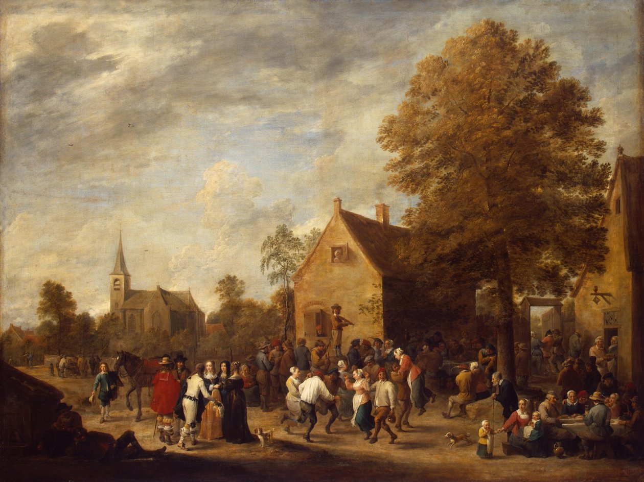 Venkovská slavnost od David Teniers the Younger