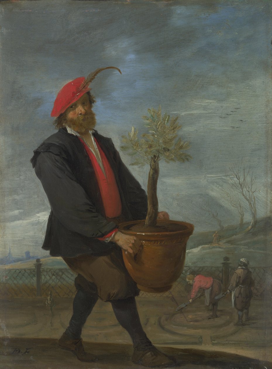 Jaro Ze série Čtvero ročních období, c. 1644 od David Teniers the Younger