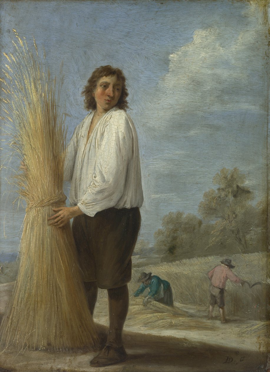 Léto Ze série Čtvero ročních období, c. 1644 od David Teniers the Younger