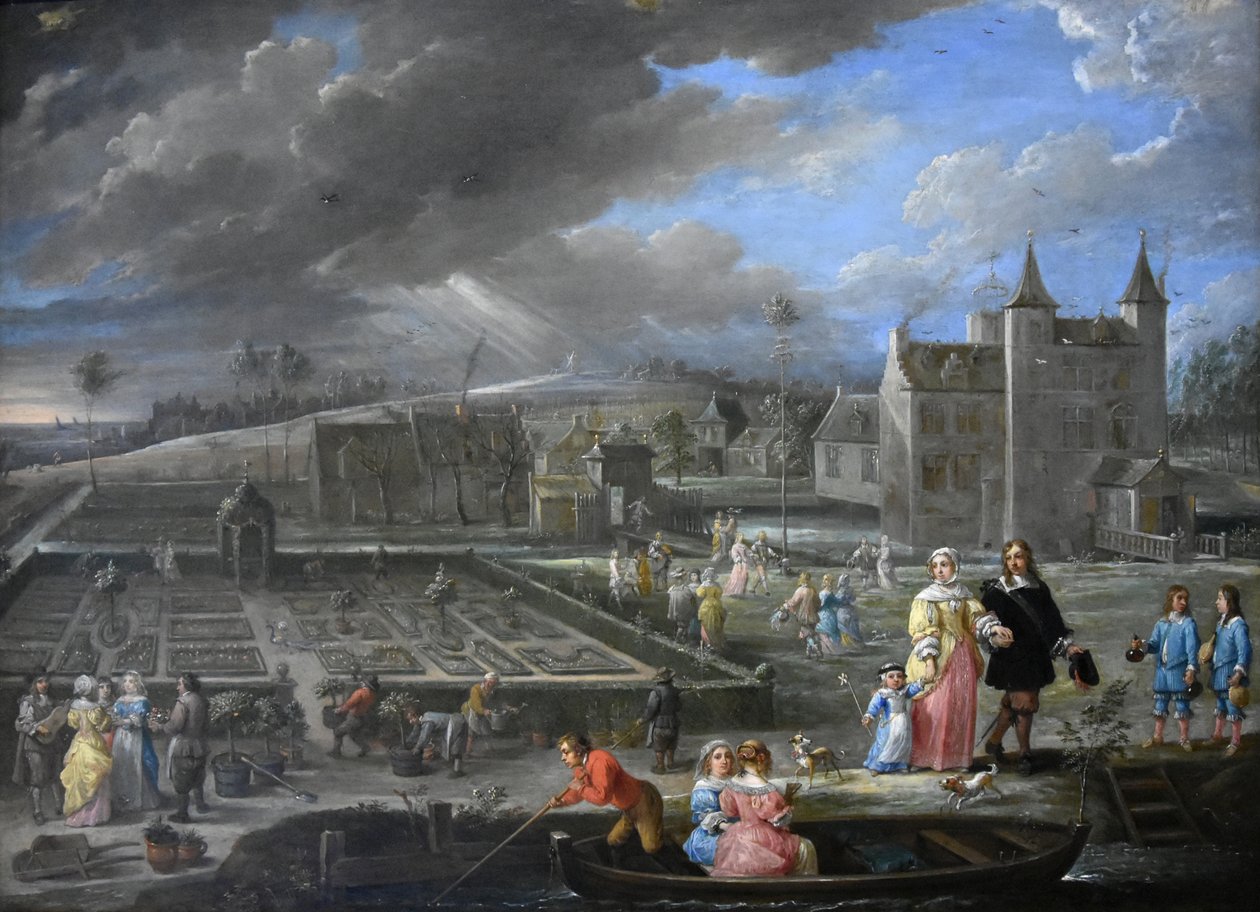 Čtvero ročních období (jaro) od David Teniers the Younger