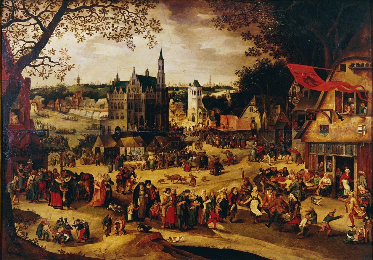 Výstaviště, cca 1600-1605 od David Vinckboons