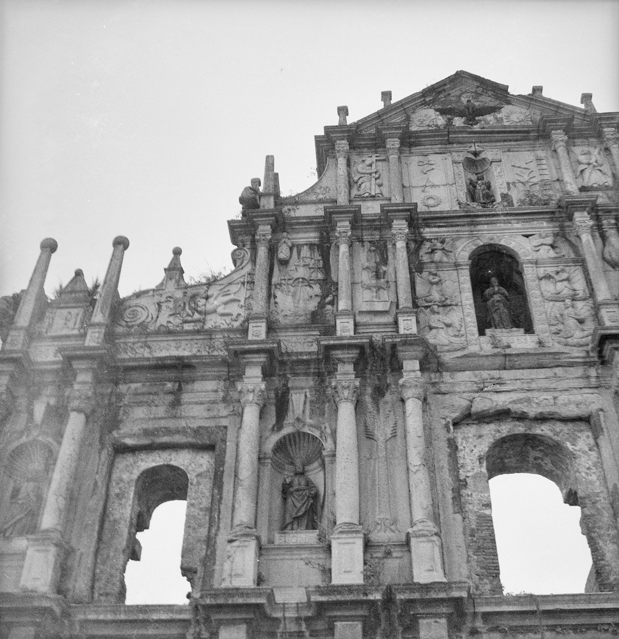 Fasáda zříceniny kostela svatého Pavla v Macau od David Watkin Waters