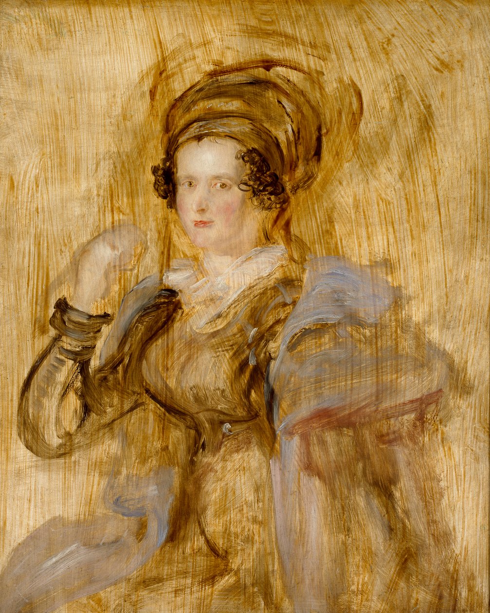 Maria, Lady Callcott, konec 30. let 19. století od David Wilkie