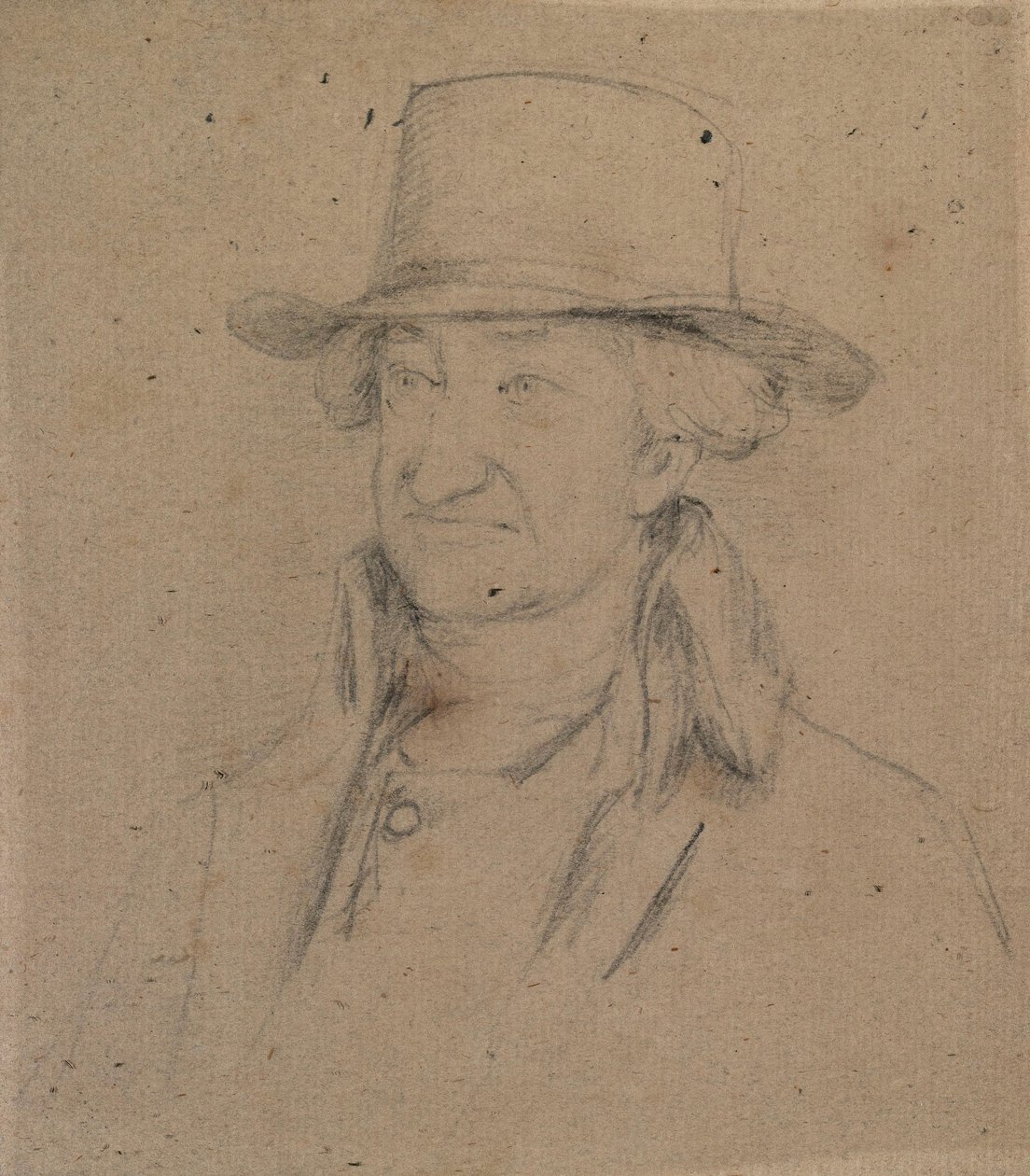 Portrét gentlemana s kloboukem od David Wilkie