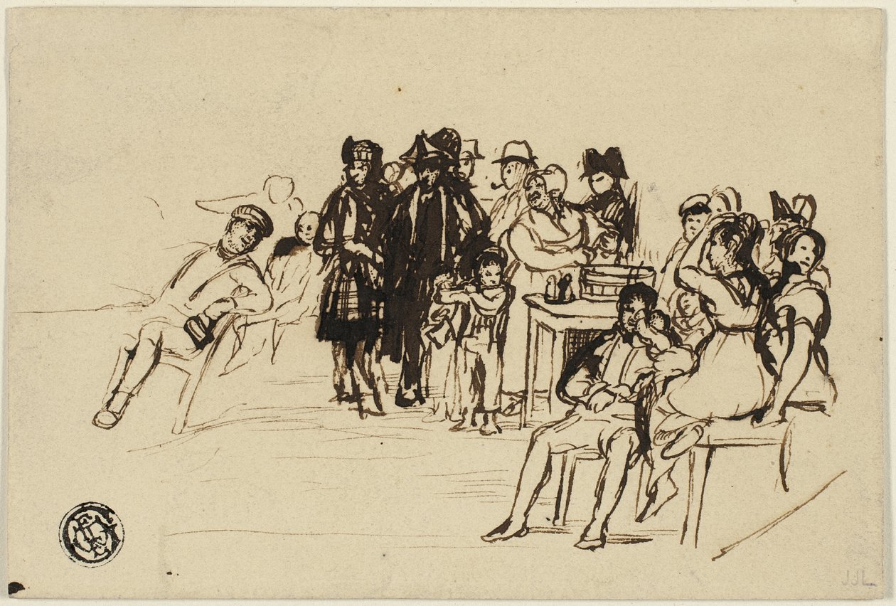 Studium pro správnou skupinu od David Wilkie