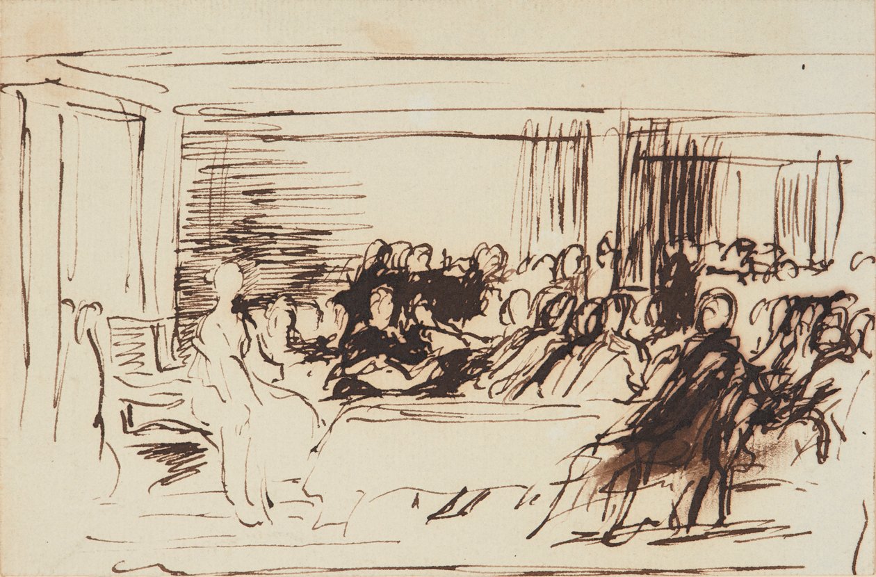 První rada královny Viktorie od David Wilkie