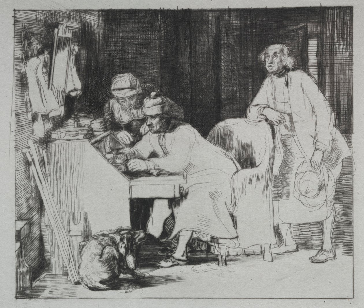 Ztracená účtenka, 1824. od David Wilkie