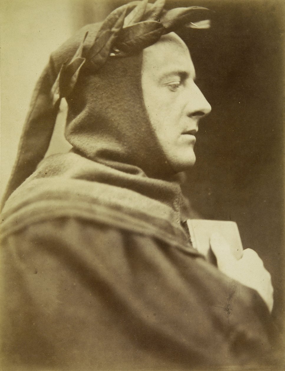 Pre-Raphaelite: John Everett Millais (1829-1896) jako Dante par Wynfield, David Wilkie (1837-1887) od David Wilkie Wynfield