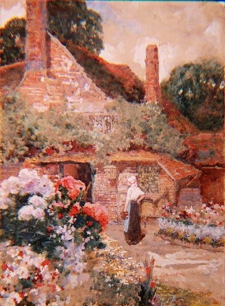 Kentish Cottage, poblíž Edenbridge od David Woodlock
