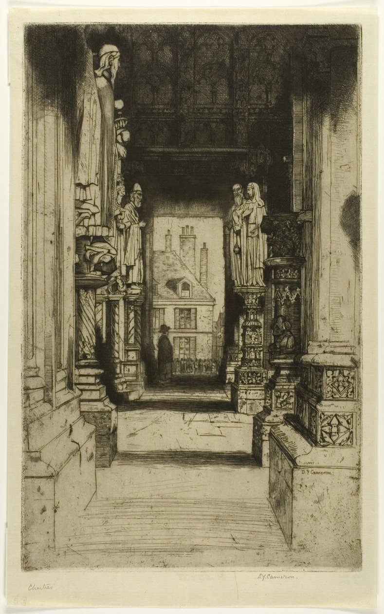 Chartres od David Young Cameron