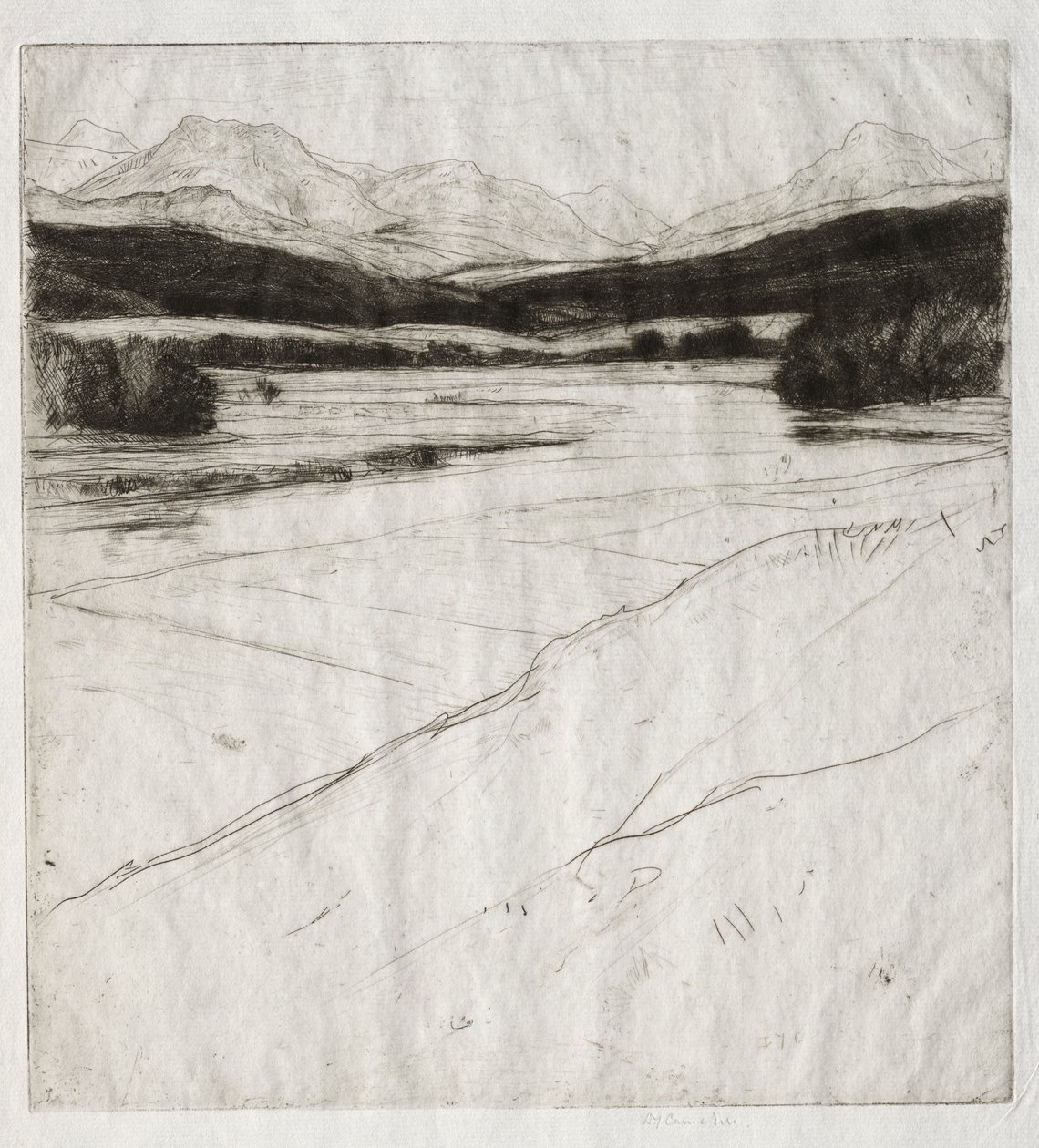 Hills of Tulloch od David Young Cameron