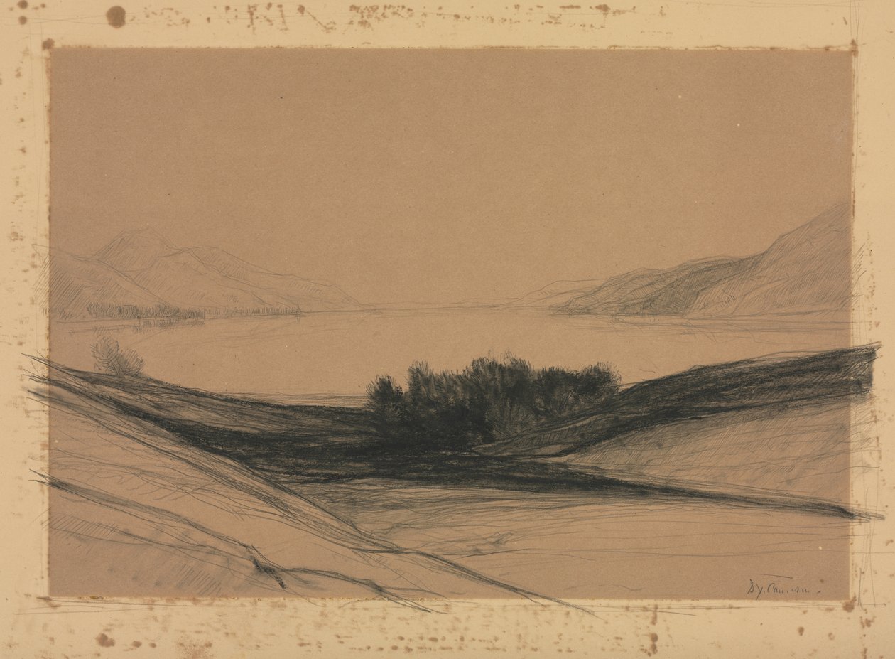 Loch Ness, Skotsko od David Young Cameron