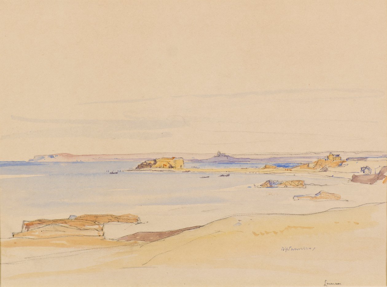 Lunan Bay (akvarel) od David Young Cameron
