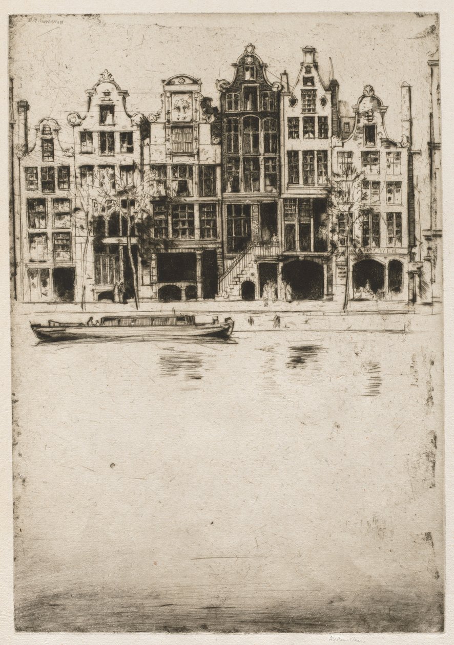 Vzpomínka na Amsterdam od David Young Cameron
