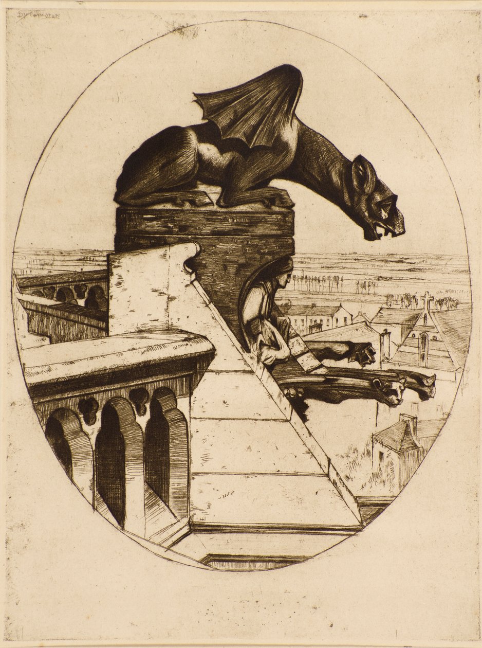 Chimera of Amiens (lept) od David Young Cameron