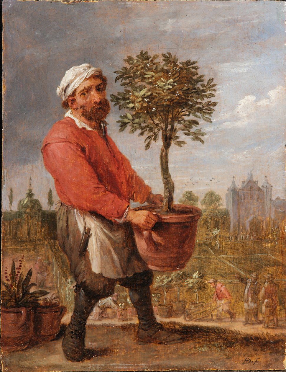 Alegorie čtyř ročních období: Jaro od David Teniers the Younger