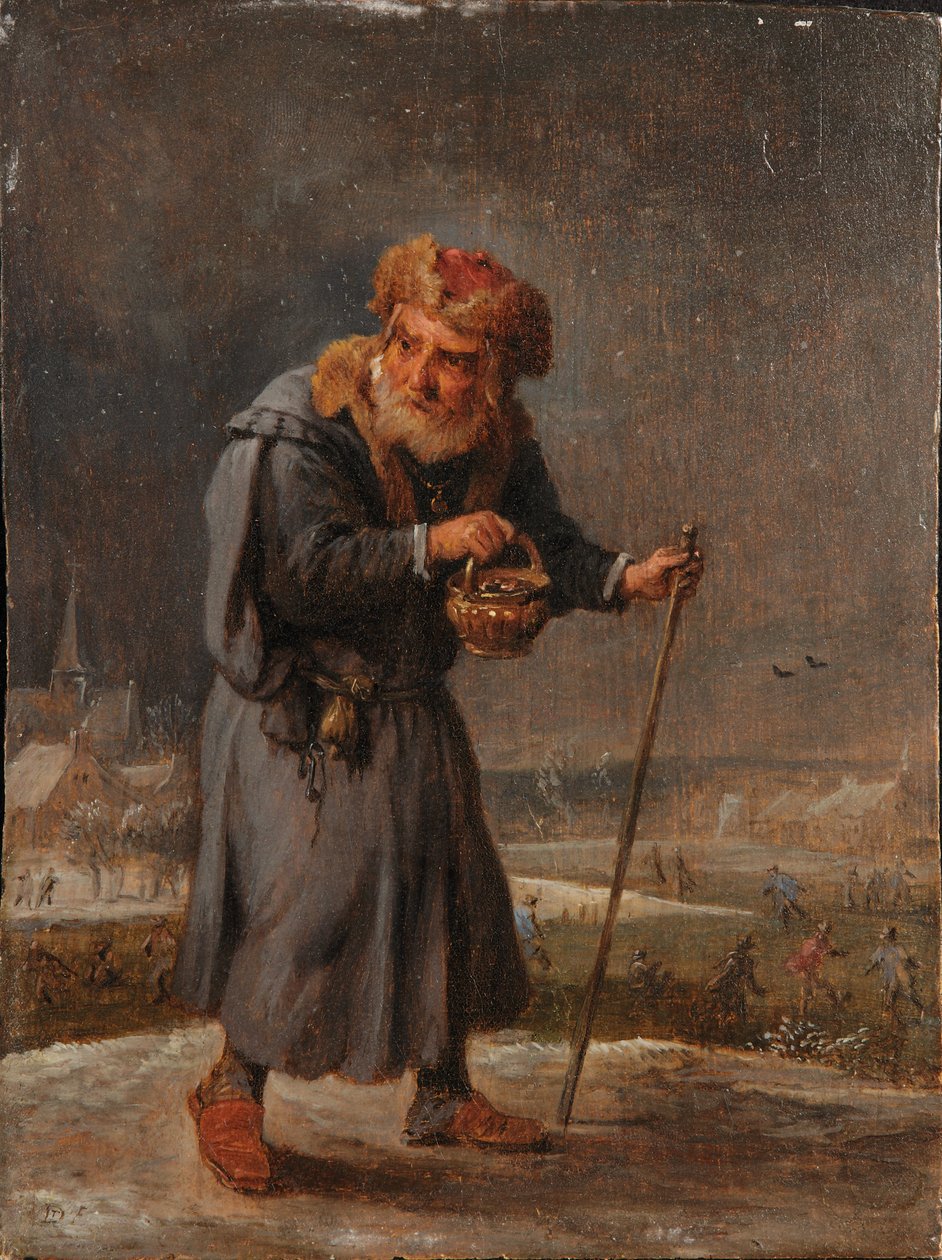 Alegorie čtyř ročních období: zima od David Teniers the Younger
