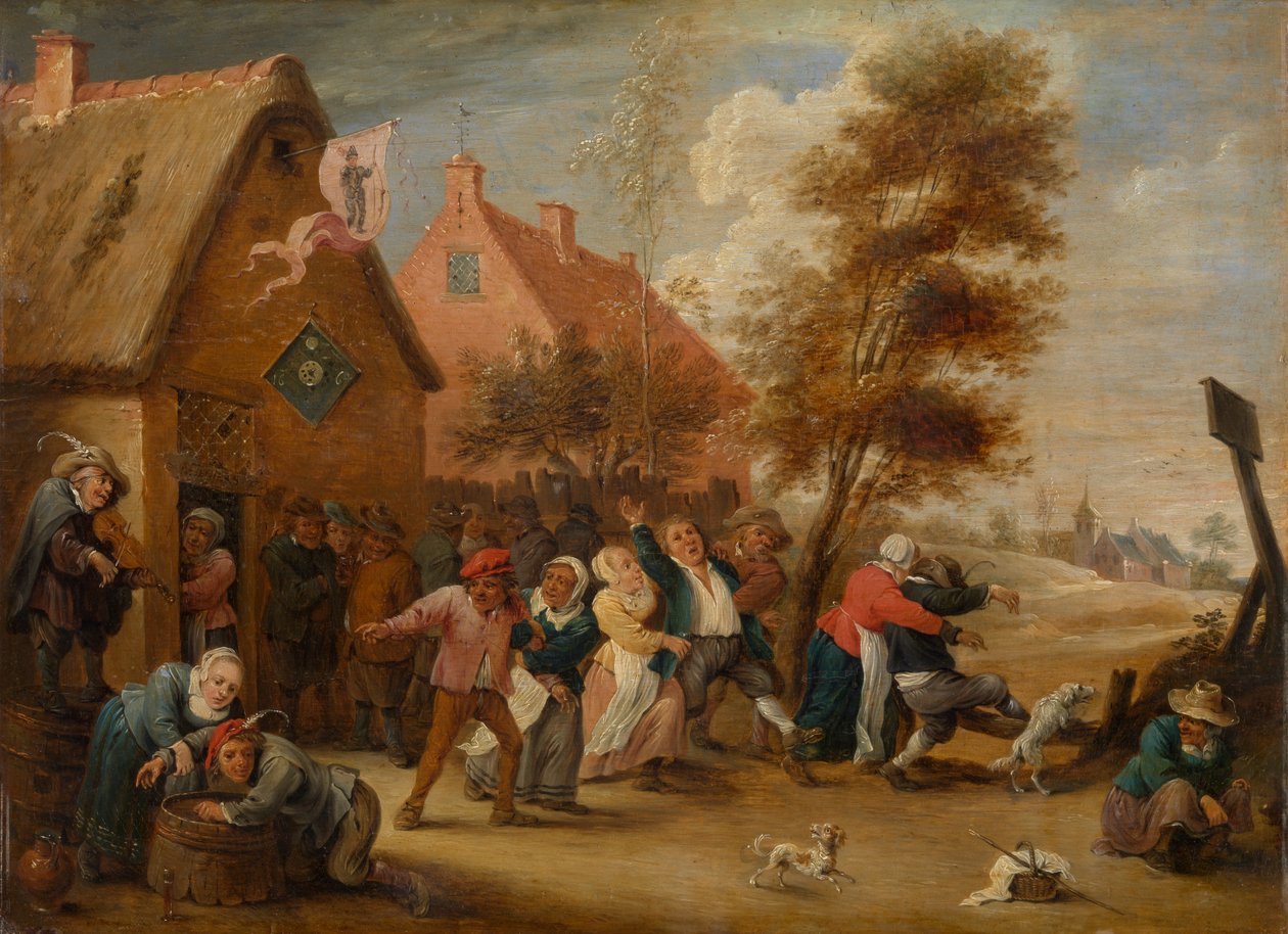 Venkovský veletrh od David the Younger Teniers