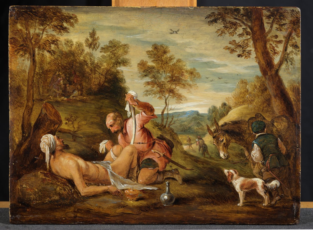 Dobrý Samaritán, The od David Teniers the Younger