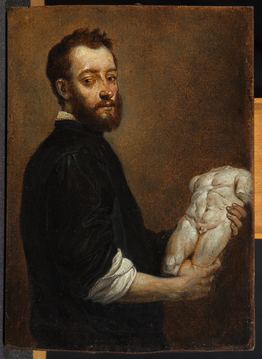 Portrét sochaře podle Giovanniho Battisty Moroniho od David Teniers the Younger