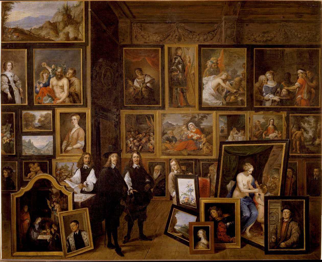 Umělecká sbírka arcivévody Leopolda Wilhelma v Bruselu (obraz od David Teniers the Younger