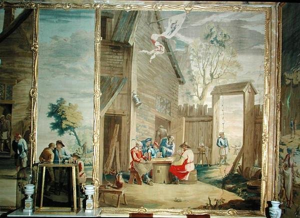 Hra karet od David Teniers the Younger