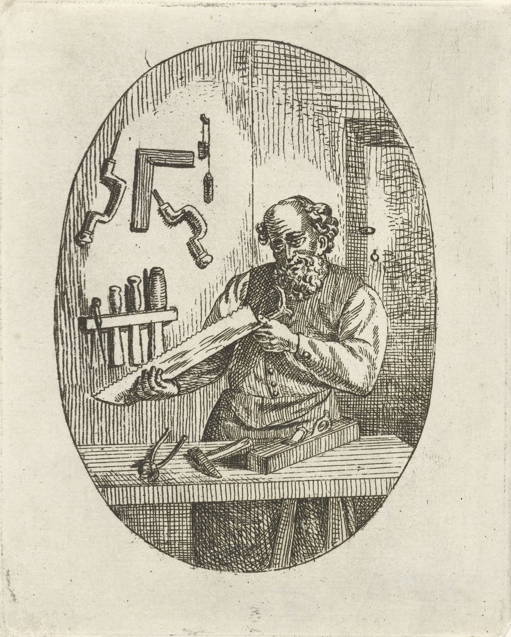 Timmerman od David van der Kellen