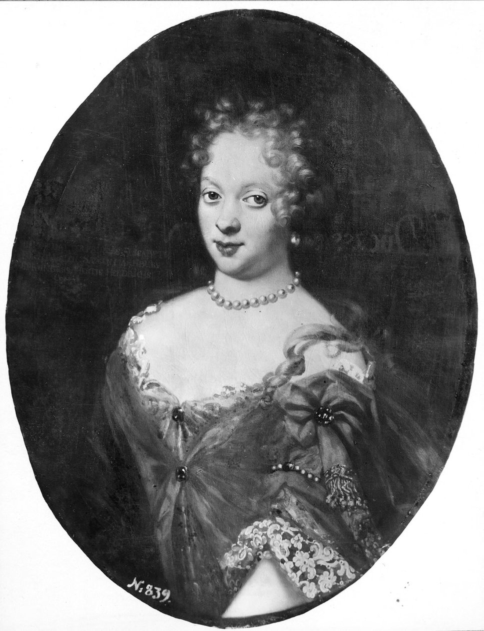 Elisabeth, 1668–1738, princezna z Meklenburska-Güstrowa od David von Krafft