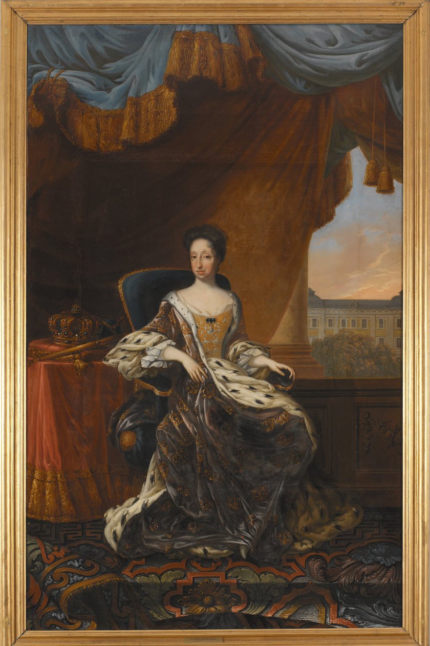 Hedvika Eleonora, 1636-1715, švédská královna od David von Krafft