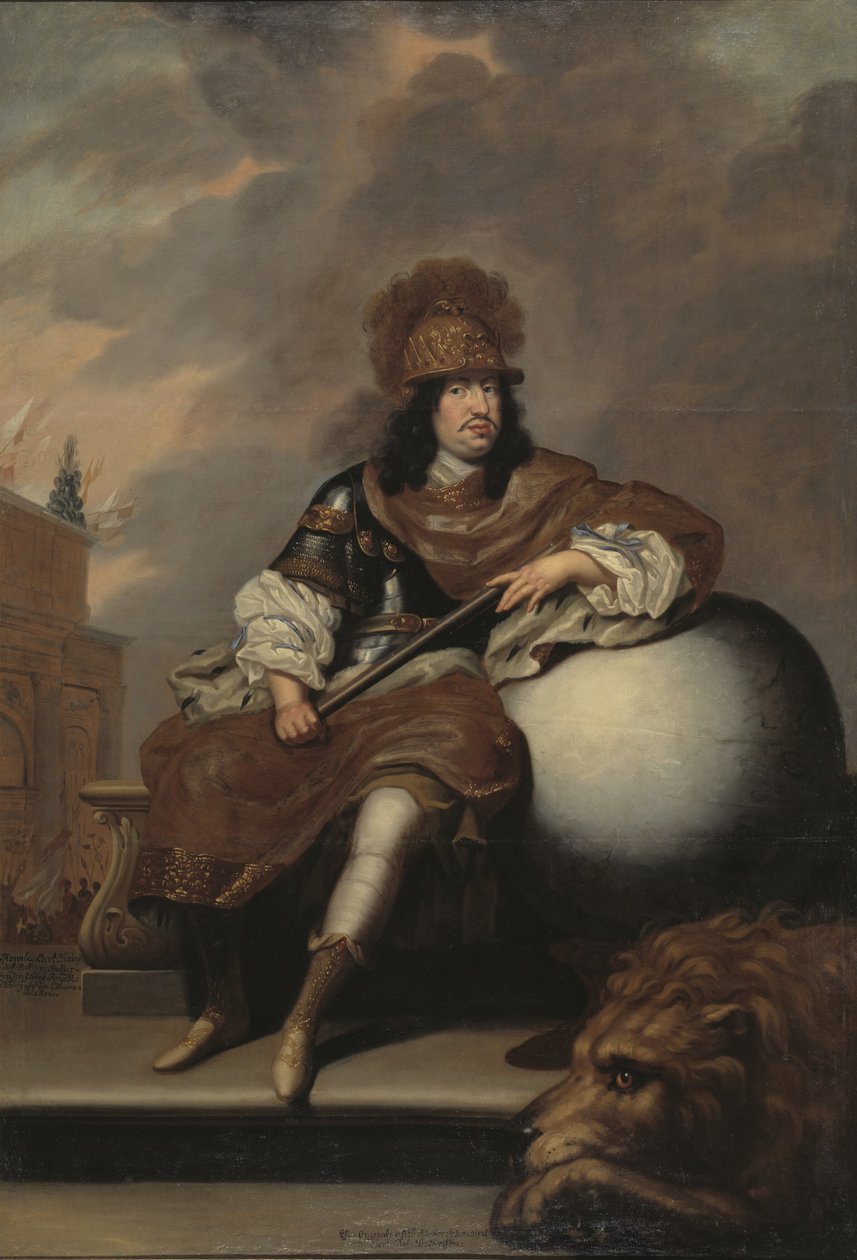 Karel X. Gustav, 1622-1660, švédský král, falckrabě zweibrückenský od David von Krafft
