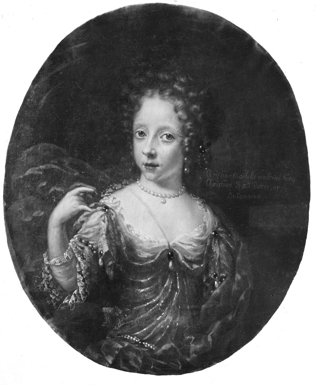 Kristina Charlotta, 1679-1689, dánská princezna od David von Krafft