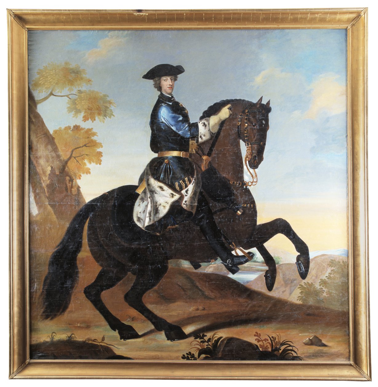 Porträt, Reiter od David von Krafft