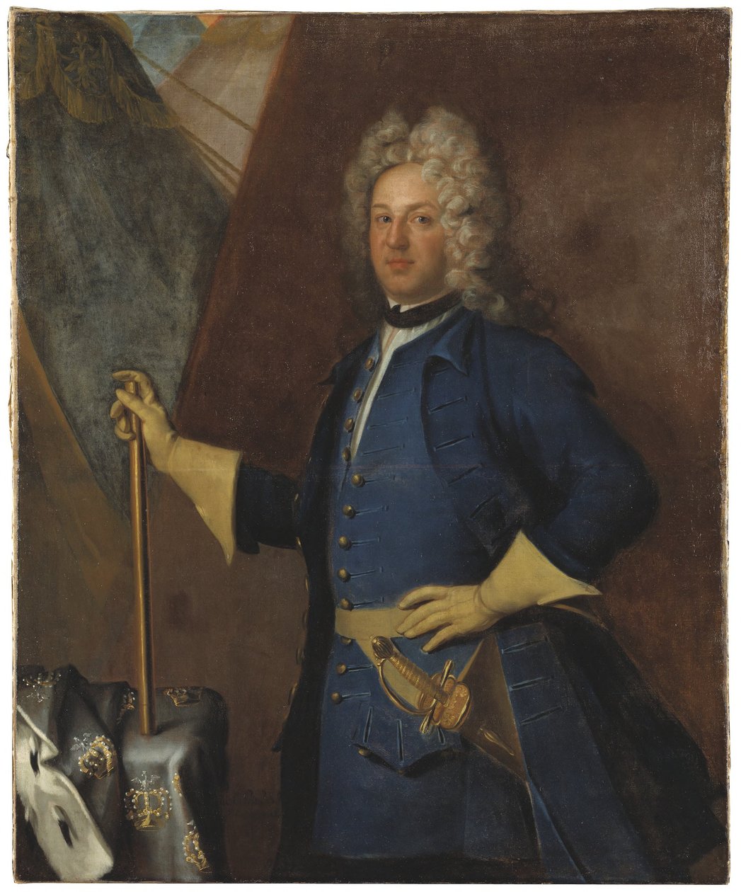 Stanislav I. Leszczyński (1677-1766), polský král, vévoda lotrinský a barský, 1711 od David von Krafft