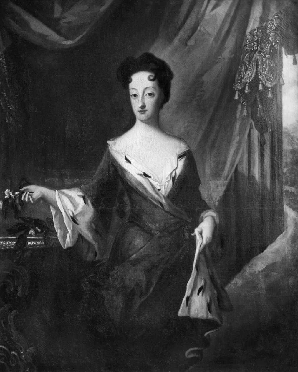 Ulrika Eleonora Mladší (1688-1741), švédská královna, manželka švédského krále Frederika I. od David von Krafft