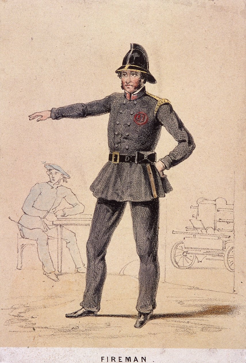 Hasič, 1855 od Day and Son