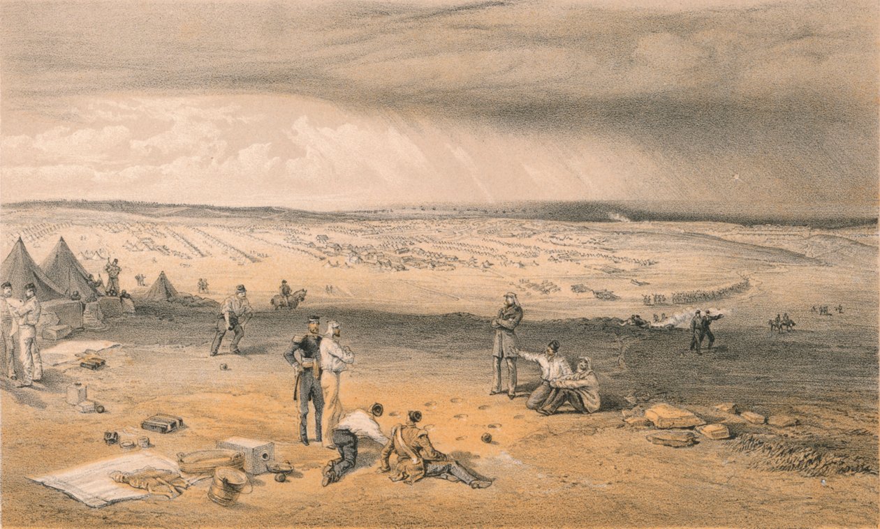Tábor 3. divize, 9. července 1855. od Day and Son