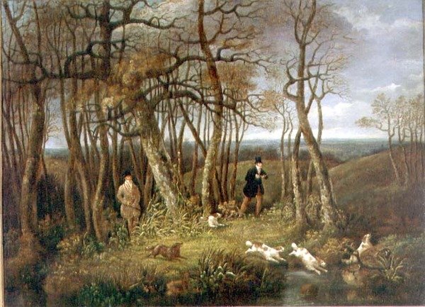 Woodcock Shooting (olej na plátně) od Dean I Wolstenholme