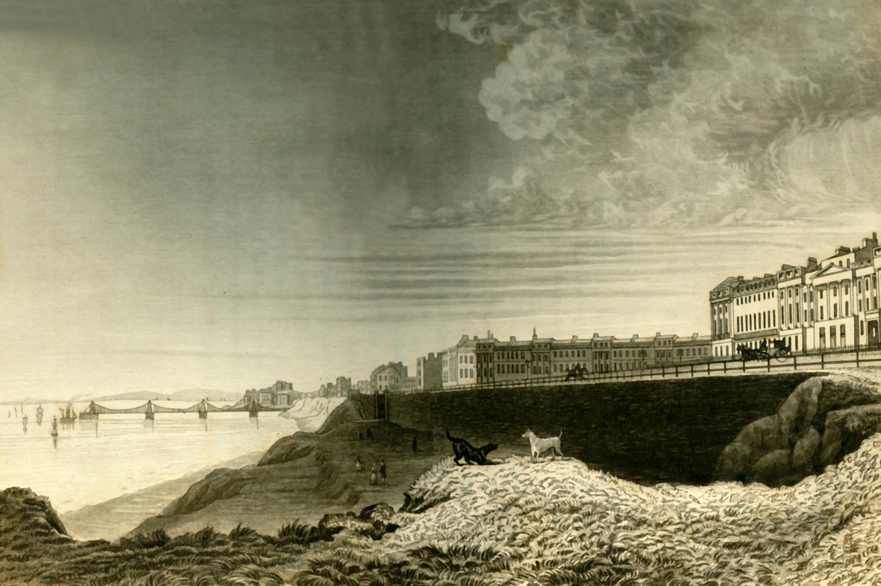 East View of Brighton z Kemp Town, 1835. od Dean Wolstenholme