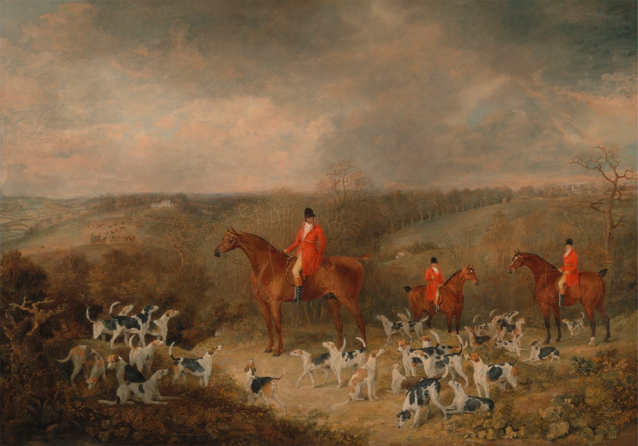 Lord Glamis a jeho Staghoundi od Dean Wolstenholme