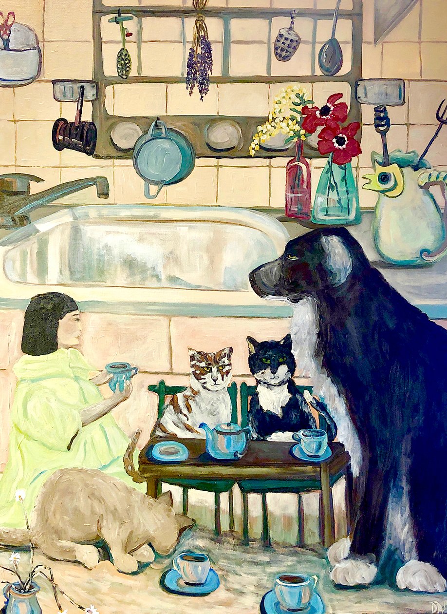 Antique Tea, 2016 od Deborah Eve Alastra