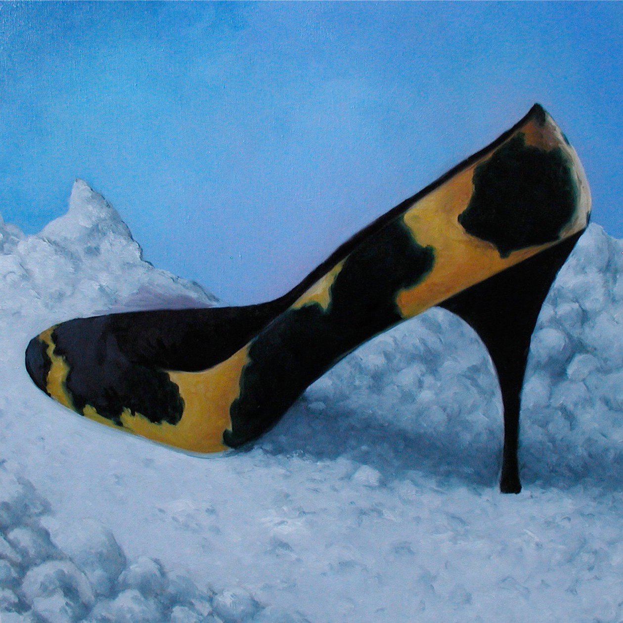 Vysoký podpatek, 2008 (olej na plátně) od Deborah Stevenson