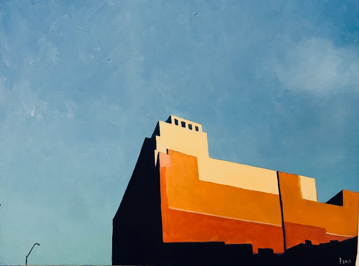 In The Navy Yard, 2012 (olej na plátně) od Deborah Stevenson