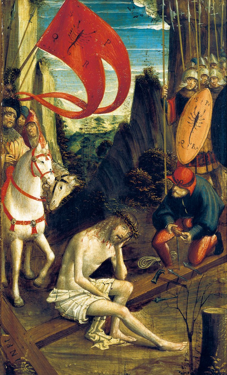 Meditace o Kristu, c. 1520 (olej a tempera na panelu) od Defendente Ferrari