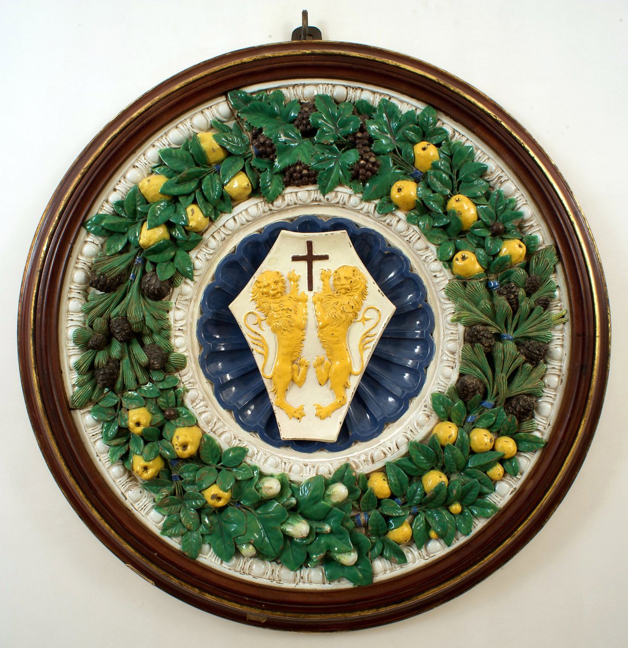 Erb rodiny Lotteringhi della Stufa od Della Robbia (workshop of)