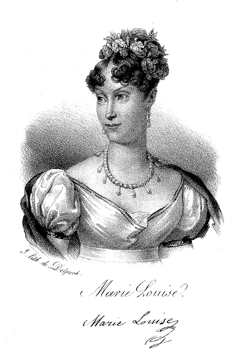 Marie-Louise, francouzská císařovna, c1830 od Delpech