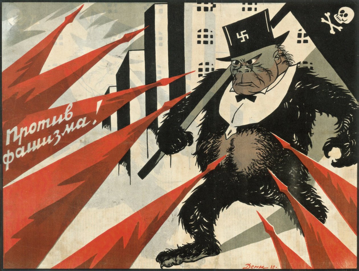 Pryč s fašismem!, 1929 od Deni