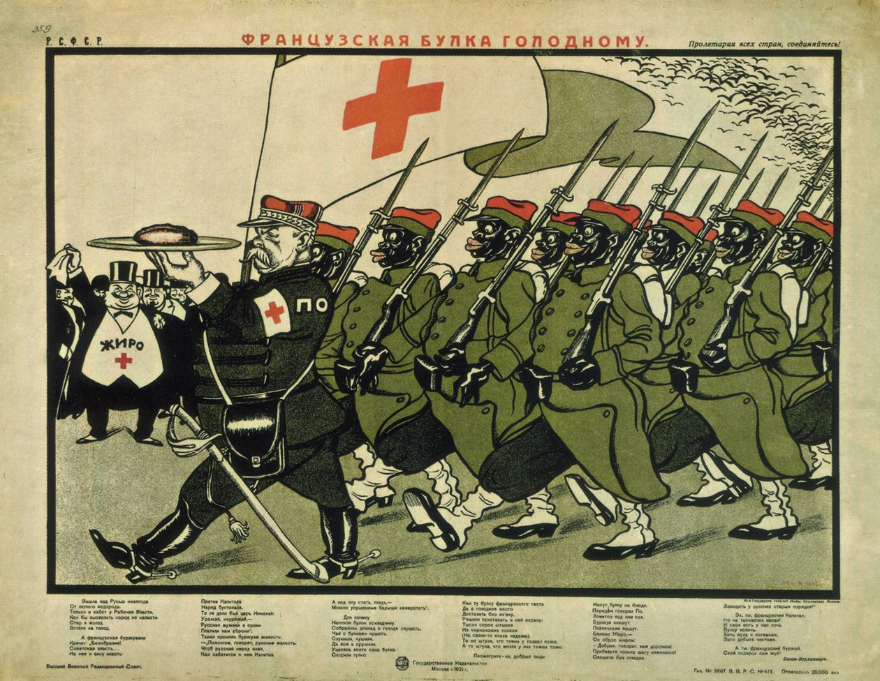Francouzský chléb hladovým, 1921 od Deni